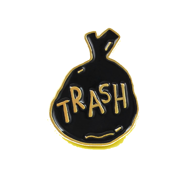 Trash pin – GAYPIN