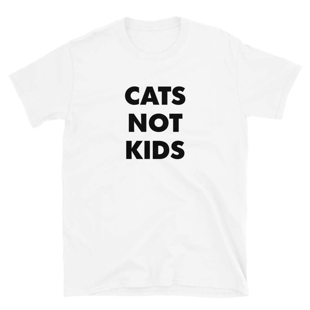 Cats not shop kids shirt